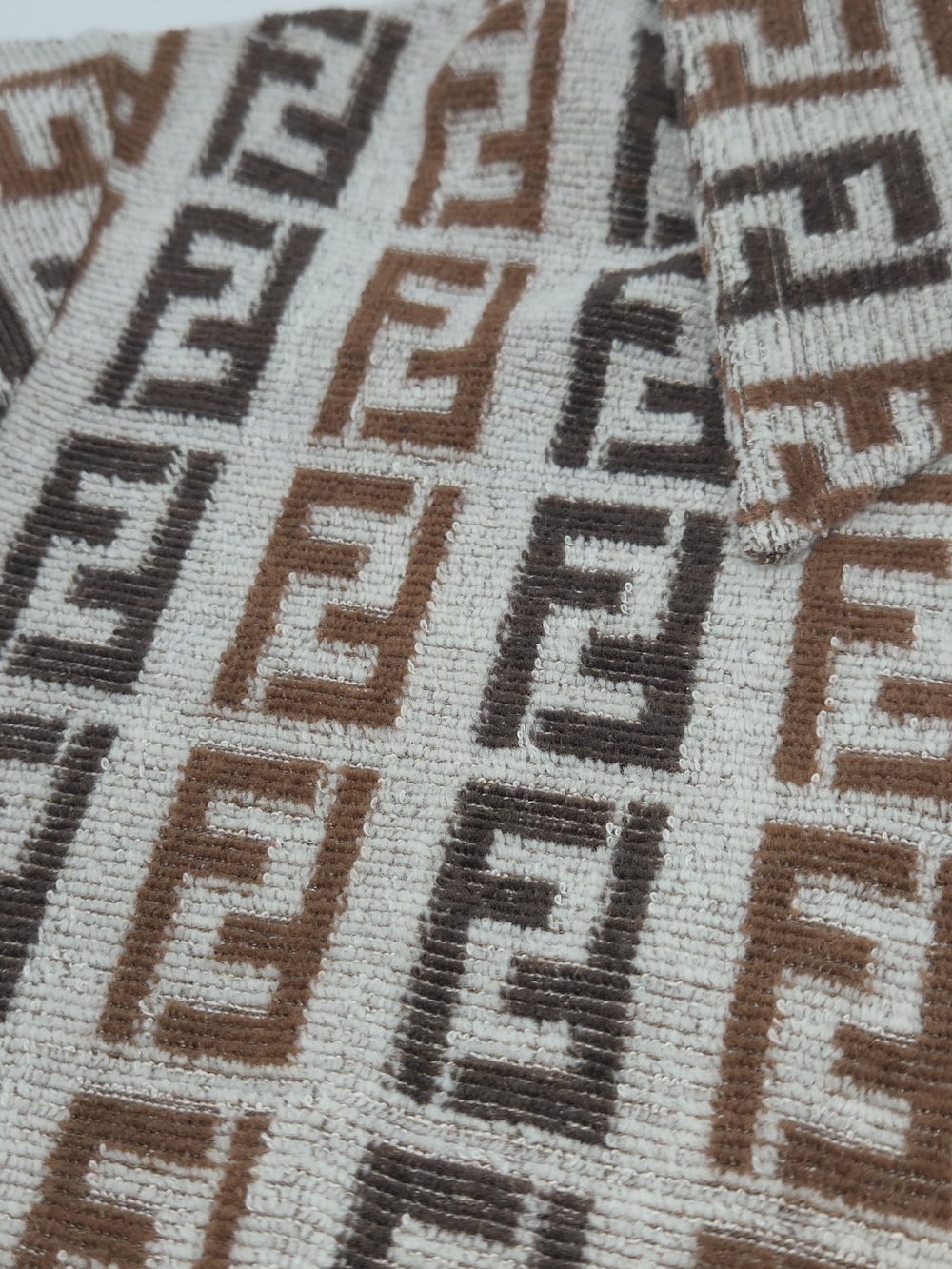FENDI Zucca polo shirt size:44 Short sleeve shirt brown - Picture 9 of 9